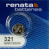Renata 321 1.55V Silver Oxide Watch Battery