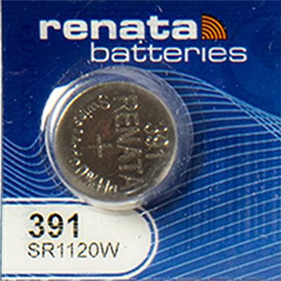 Renata 391 1.55V Silver Oxide Watch Battery