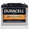 Duracell Ultra 12V 40AH Deep Cycle AGM Sealed Lead Acid (SLA) Battery with M6 Insert Terminals