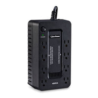 CyberPower 450VA 8-Outlet UPS Battery Backup Surge Protector for Home Office