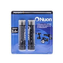 High-Performance Nuon 3.6V 2.0Ah NiMH Rechargeable Battery 2-Pack VersaPak Tools