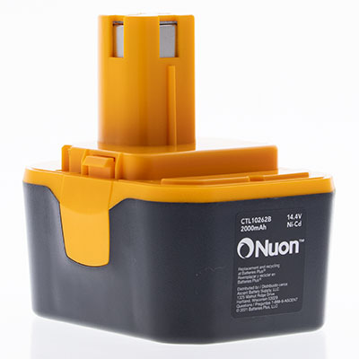 CTL10262 Ryobi Power Tools Replacement Battery | 14.4V | 2.0AH | NICAD