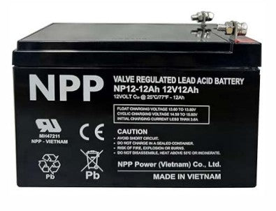 VZ-NPP 12V 12Ah Sealed Lead Acid Battery T2 T10 Terminal
