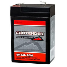 Contender 6V 4.5Ah AGM Sealed Lead Acid Battery for Fire & Security