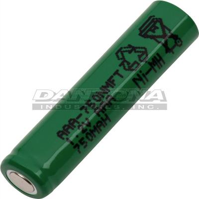 NUH800-AAAF Dantona 1.2V 800mAh AAA NiMH Rechargeable Cell
