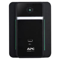 APC 750VA Tower UPS Battery Backup with Surge Protection and USB Charging