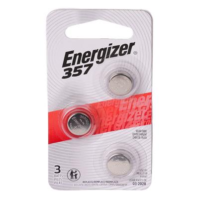 Energizer 357 Silver Oxide Button Cell Battery - 3 Pack