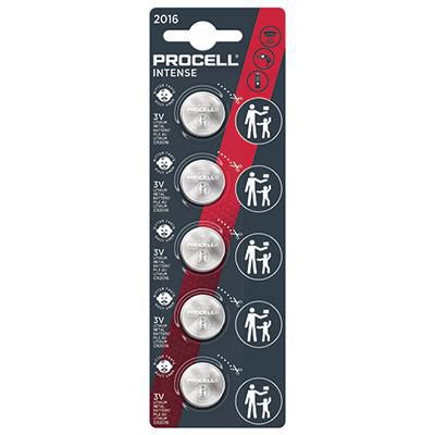 Duracell ProCell 3V 2016 Lithium Coin Cell Battery - 5 Pack