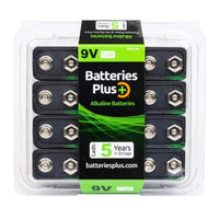 Reliable Batteries Plus 9V Alkaline Battery 12-Pack for Essential Home Devices