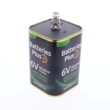 Batteries Plus 6V Alkaline Lantern Battery: Reliable F-Cell Power, Spring Terminals