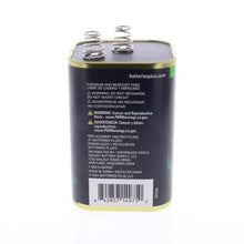 Batteries Plus 6V Alkaline Lantern Battery: Reliable F-Cell Power, Spring Terminals