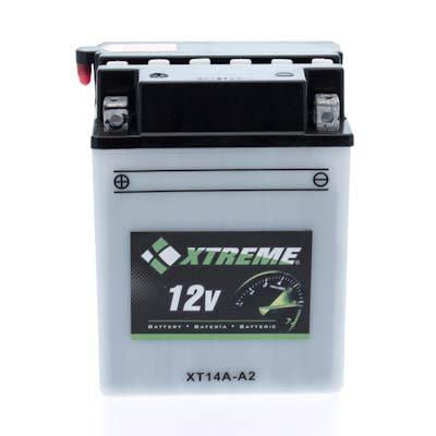 Xtreme High Performance 14A-A2 12V 190CCA Flooded Powersport Battery