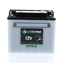 Xtreme 7C-A 12V 124CCA Flooded Powersport Battery for ATVs Motorcycles Snowmobiles