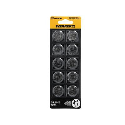 SMCCR2016B Werker CR2016 3V Lithium Coin Battery