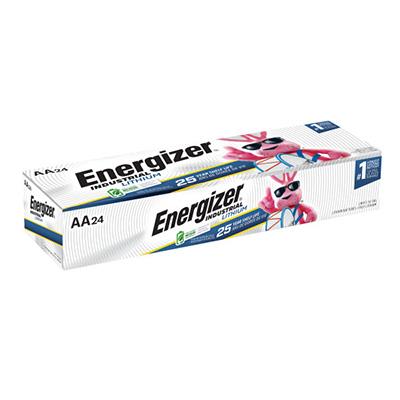 Energizer Industrial Lithium 1.5V AA, LR6 Battery - 24 Pack