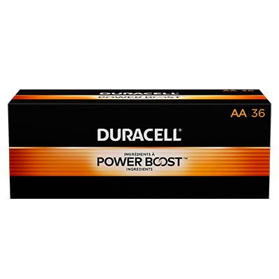 Duracell Coppertop AA 1.5V Alkaline - 36 Pack