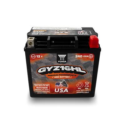 CYL10094 Yuasa GYZ16HL 12V 16Ah AGM Powersport Battery
