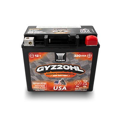 Yuasa GYZ20HL 12V 20Ah 320CCA AGM Powersport Battery