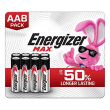 Energizer Max AA Alkaline Batteries 8-Pack: Long-Lasting, Leak-Protected, Eco-Friendly Power