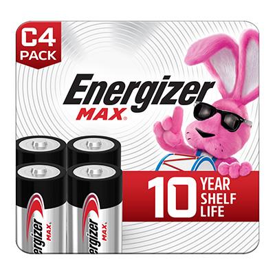 Energizer Max C Batteries ��� 4 Pack