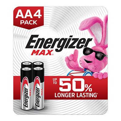 Energizer Max AA Batteries ��� 4 Pack