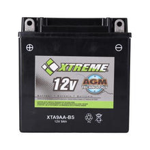 Xtreme 12V 9Ah AGM Maintenance-Free Battery for Powersports & Generators