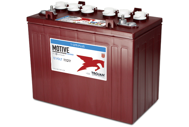 Trojan T-1275 Plus 12V Flooded Lead Acid Battery
