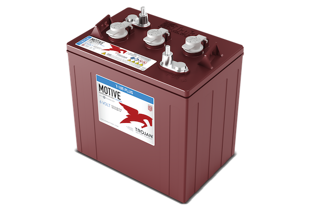 Trojan T-105 Plus 6V Flooded Lead Acid Battery
