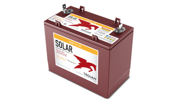 Trojan Solar SAES 12 135 12V AES AGM Deep Cycle Battery