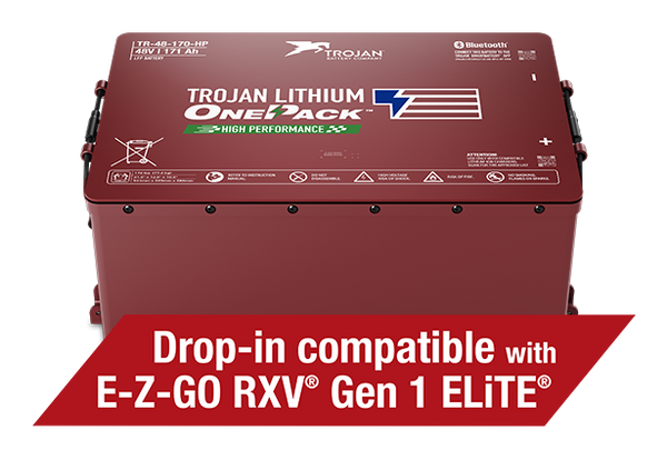 Trojan OnePack HP 48V 171Ah Lithium Golf Cart Battery