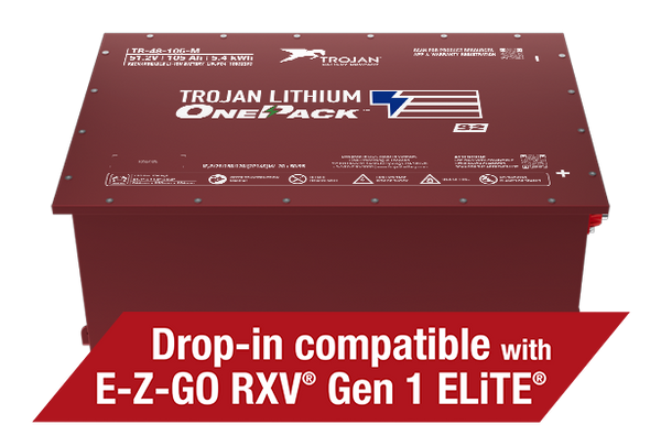 Trojan OnePack S2 48V 105Ah Lithium Golf Cart Battery
