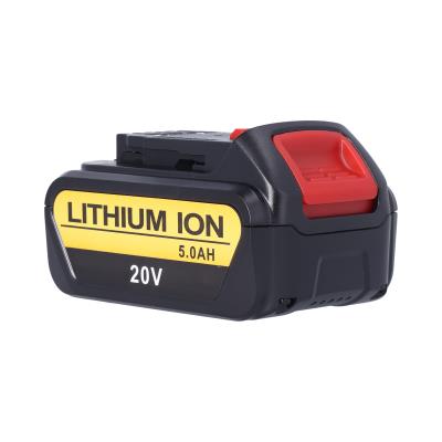 20V 5.0Ah Lithium-Ion Battery for DEWALT 20V MAX Tools DCB205 Replacement