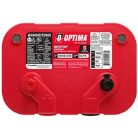Optima Red Top 800CCA AGM Car Battery: Group 34/78 Dual Terminal Power