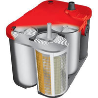 Optima Red Top 800CCA AGM Car Battery: Group 34/78 Dual Terminal Power