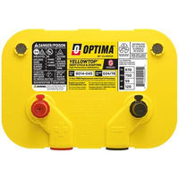 Optima YellowTop 750 CCA Dual Purpose AGM Battery Group 34/78 High-Performance