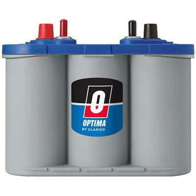 OPT8016-103 Optima Blue Top Marine & RV Battery | Deep Cycle AGM | 55AH | 750CCA | Group Size 34M