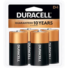 Powerful Duracell Coppertop D Alkaline Batteries 4-Pack for Essential Household Devices