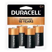 Duracell Coppertop C LR14 Batteries: 4-Pack Long-Lasting 1.5V Alkaline Power
