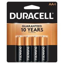 Duracell Coppertop AA LR6 Alkaline Batteries: Dependable Long-Lasting Power 4-Pack