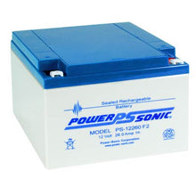 Power Sonic 12V 26AH AGM Sealed Lead Acid Battery F2 Terminals