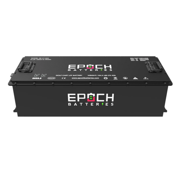 Epoch 48V 160Ah Lithium LiFePO4 Golf Cart Battery Kit