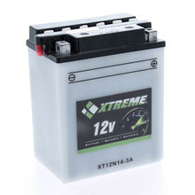 Xtreme 12N14-3A High Performance 12V Flooded Powersport Battery 128CCA