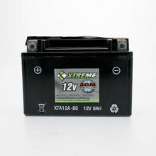 Xtreme 12A-BS 12V 175CCA AGM Powersport Battery for Motorcycles, ATVs, Snowmobiles