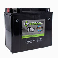 Xtreme 20HL-BS 12V 310CCA AGM Powersport Battery for Motorcycles ATVs Snowmobiles