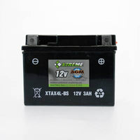 Xtreme 4L-BS 12V 50CCA AGM Powersport Battery: ATV, Motorcycle, Snowmobile Ready