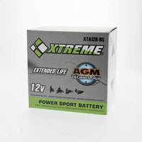 Xtreme 12B-BS 12V 175CCA AGM Powersport Battery: Spill-Proof, Vibration Resistant