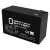 Mighty Max ML9-12 12V 9Ah F2 Terminal Rechargeable SLA AGM Battery