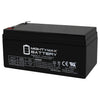 Mighty Max ML3-12 12V 3Ah F1 Terminal Rechargeable SLA AGM Battery