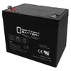 Mighty Max ML75-12 12V 75Ah NB Terminal Rechargeable SLA AGM Battery