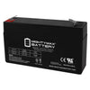 Mighty Max ML1.3-6 6V 1.3Ah F1 Terminal Rechargeable SLA AGM Battery